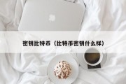 密钥比特币（比特币密钥什么样）